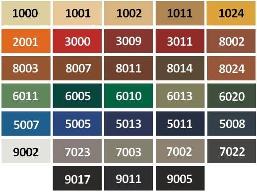 цветовая гамма